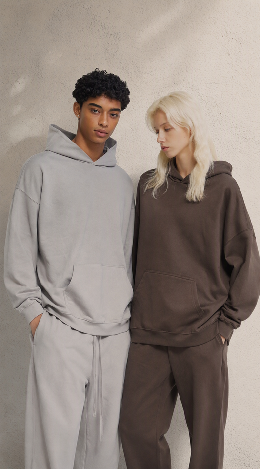 The Heavyweight 430G Oversized Zip/Pullover Hoodie